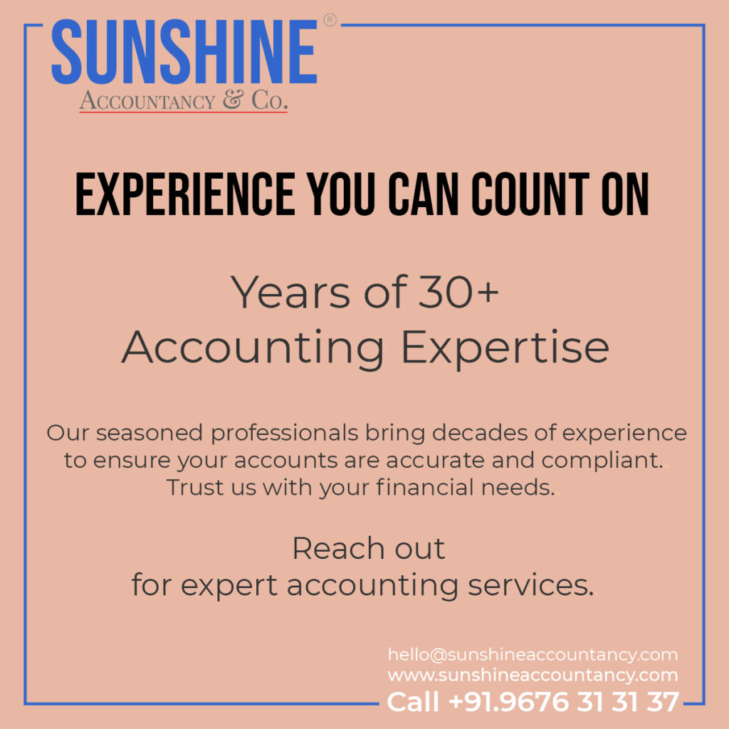 Accurate accounting services By Sunshine Accountancy & Co