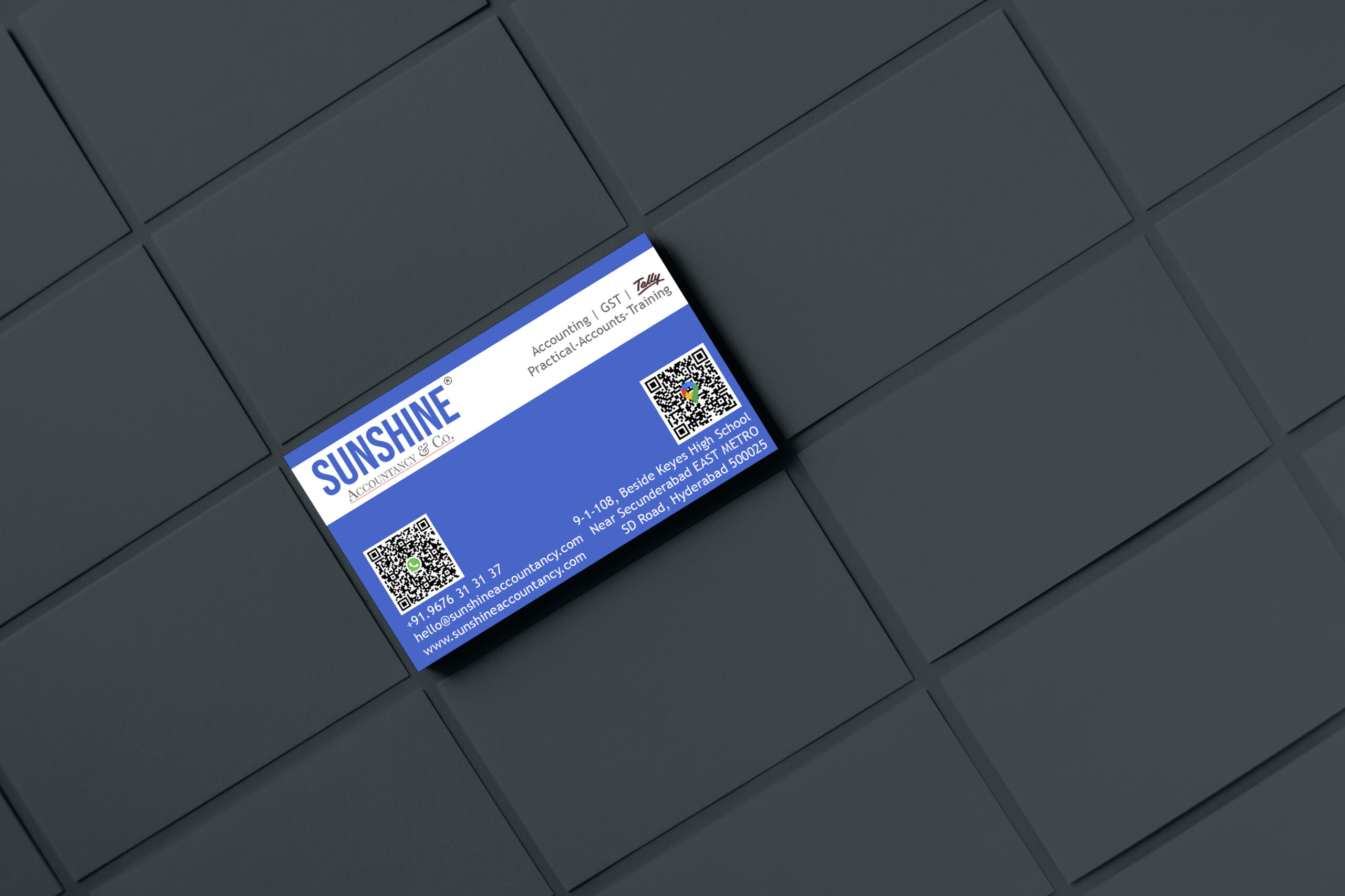 Business card and name card mockup